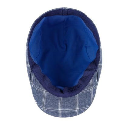Dockers Men's Ivy Newsboy Hat - color: Blue, size: Small-Medium