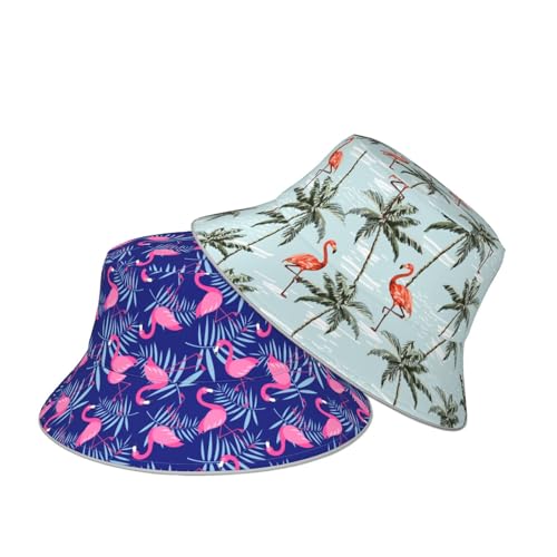 Bucket Hat double sided wearing for women men Summer outdoor fisherman hat - color: Black10