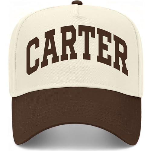 Carter Collegiate Hat - color: Brown/Natural