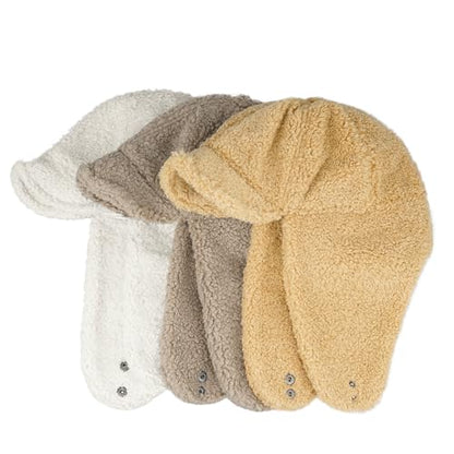 Clakllie Snow Trapper Trooper Hat with Ear Flap for Skiing Women's Ushanka Warm Winter Hat - color: Cdus-ddkp02-brown