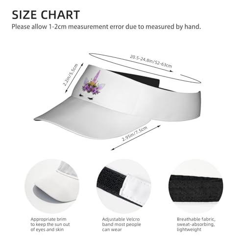 Wide Brim Sun Visor Hat - color: Yellow