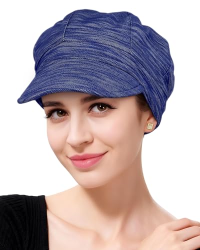 Hachapy Chemo Headwear for Women Baseball Caps & Hats - color: Blue