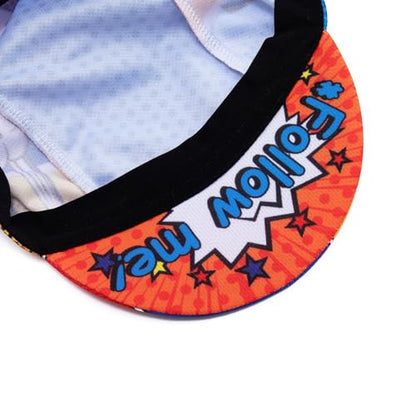 Cycling Cap for Man and Woman Cycling Hat Under Helmet-Polyester Breathable Sweat Absorbent - color: Go-19