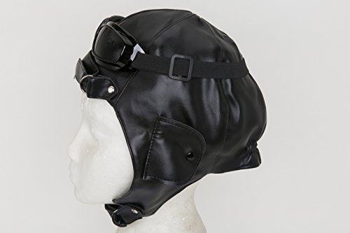 Jacobson Hat Company Men's Aviator Hat and Goggles