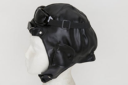 Jacobson Hat Company Men's Aviator Hat and Goggles