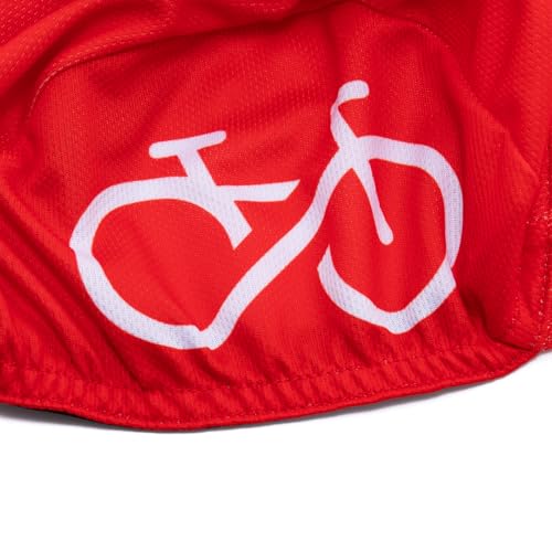 Cycling Cap for Man and Woman Cycling Hat Under Helmet-Polyester Breathable Sweat Absorbent - color: Go-31