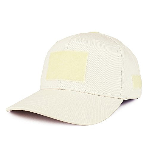 Armycrew Military Tactical Patch Structured Operator Baseball Cap - color: Stone