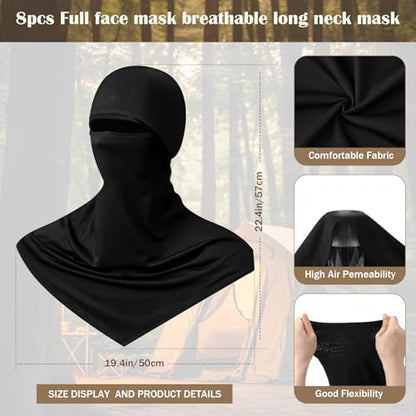 Balaclava Face Mask Sun Protection Men - style: Retro