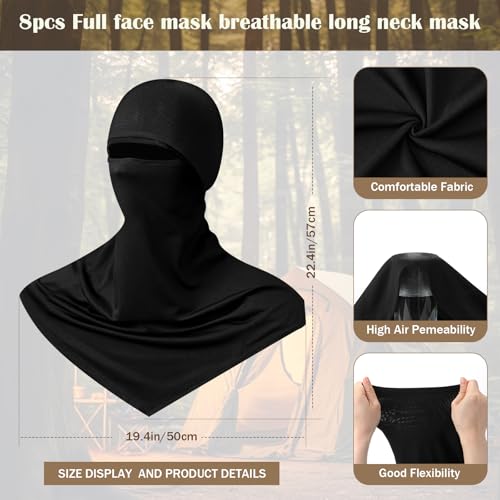 Balaclava Face Mask Sun Protection Men - style: Retro