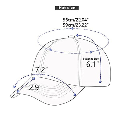 LANGZHEN Unisex Baseball Cap 100% Cotton Fits Men Women Washed Denim Adjustable Dad Hat - color: Grey