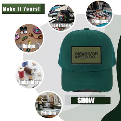 ZH 12 Pack Mesh Trucker Hats, Bulk Baseball Caps for Men and Women, Trucker Cap Wholesale - color: Dark-green