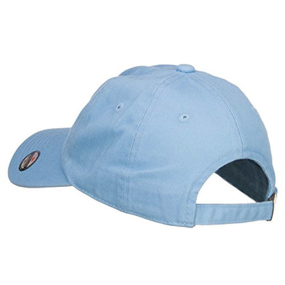 Nissi Unstructured Cotton Twill Washed Cap - color: Blue