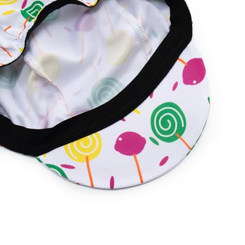 Cycling Cap with Sun Visor, Lightweight Polyester Bike Hat for Men & Women - color: Ck11
