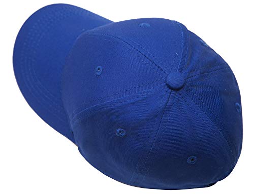 Edoneery Kids Baseball Hat, Adjustable Cotton Cap - color: Dark Blue, style: 3-8 Years