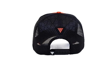 Urban Effort Trucker Hat for Men & Women, Mesh Back Baseball Cap, 5 Panel - color: Orange, style: Mesh Back