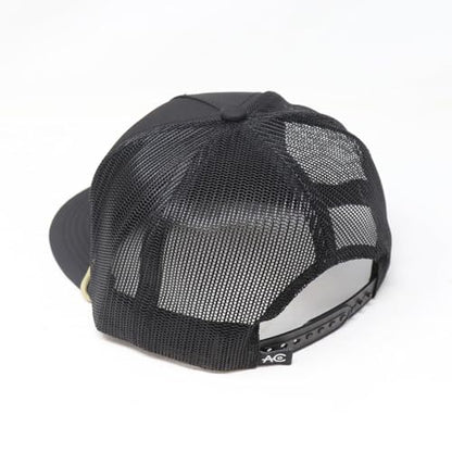 Longhorn Adjustable Snapback Western Hat - color: Black Silicone