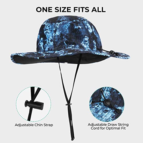 KastKing Sol Armis UPF 50 Boonie Hat for Sun Protection,Men Women - color: Calypso