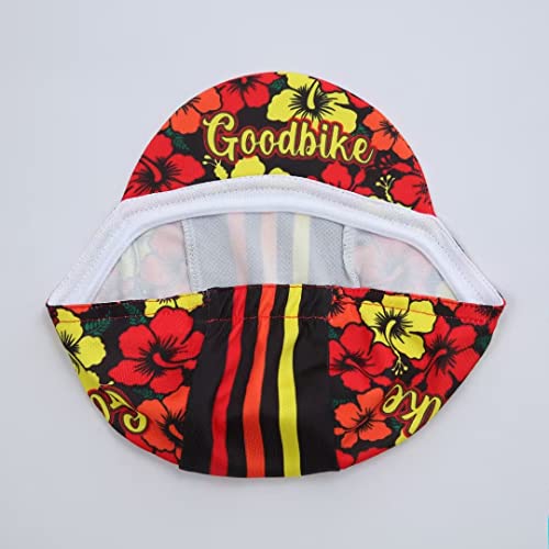 Man's Cycling Cap - Polyester Road Cycling Hat-Under Helmet - Cycling Helmet Liner Breathable&Sweat Uptake - color: Ccd