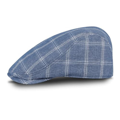 Dockers Men's Ivy Newsboy Hat - color: Blue, size: Large-X-Large