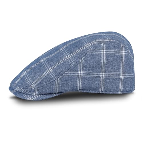 Dockers Men's Ivy Newsboy Hat - color: Blue, size: Small-Medium