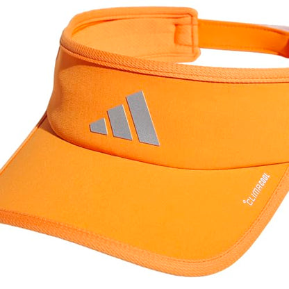 adidas Men's Superlite Visor - color: Pure Orange/Silver Metallic/White/3