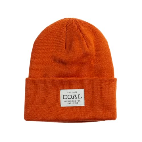 Coal Uniform Tall Cuffed Beanie - Oversized - color: Burnt Orange