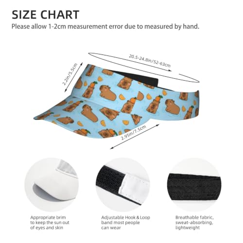 Leopard Print Sunscreen Visor Cap Adjustable Empty Top Athletic Beach Hat - color: 13