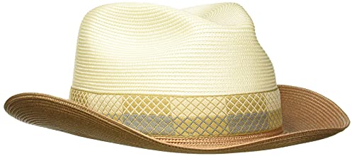 Stetson Mens FedorasFedora - color: Ivory/Cognac, size: 6 3/4