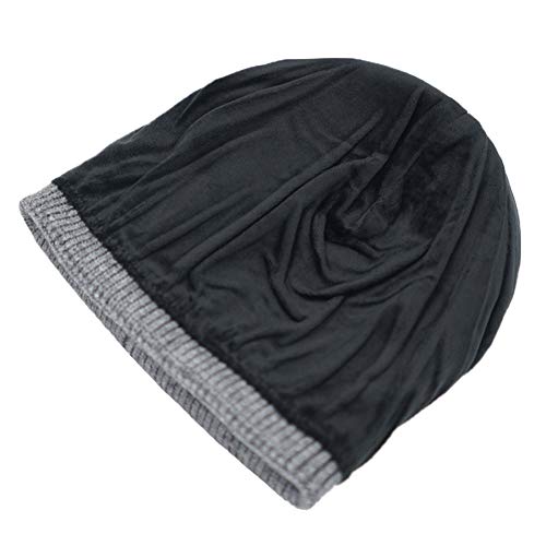 Connectyle Kids Beanie Hat Warm Winter Hats for Boys Girls Fleece Lined Knit Kids Hat for Ages 1-5 - color: Light Grey