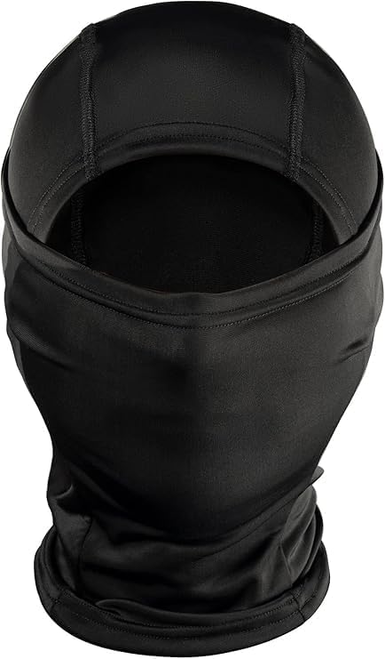 ONETIGRIS Tactical Balaclava Full Face Mask, Motorcycle Mask for Men Women - color: Black, size: Medium