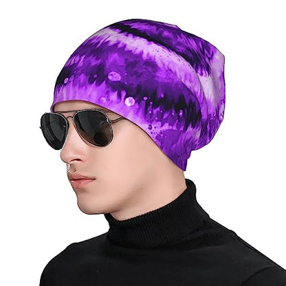Sigouyinei Soft Knit Beanie Hat Lightweight Winter Hat for Women - color: Black25