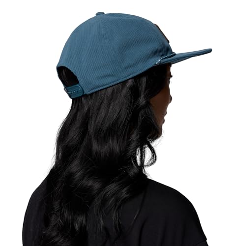 Columbia Unisex Packsaddle Corduroy Snap Back - color: Everblue/Columbia Fill Script