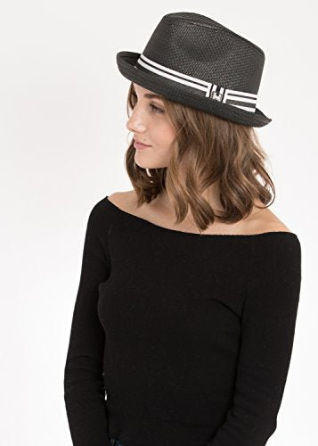 Peter Grimm Depp Fedora Hat - color: Black, size: Large-X-Large
