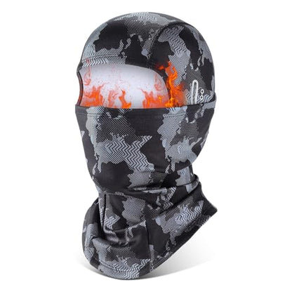 KGC Winter Balaclava for Men Women, Thermal Ski Mask Cold Weather Face Mask - color: Camo