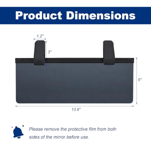 Sun Visor Extender for Car, Adjustable Polarized Sun Visor Extender - size: 2Pack