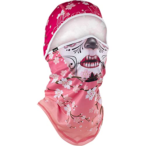 Zanheadgear WB4L114 Convertible Balaclava SportFlex Series Solid Black - color: Paint Sugar Blossom