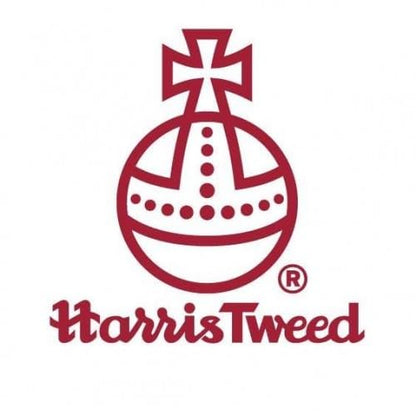 Failsworth Carloway Harris Tweed Baker Boy Cap, Brown Herringbone - color: 2022 Herringbone Grey, size: Medium