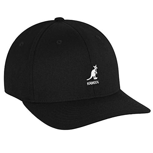 Kangol Men, Women Wool Flexfit Baseball - color: Black, size: Small-Medium