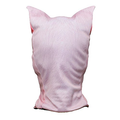 WTACTFUL 3D Animal Ears Balaclava, Breathable Face Mask for Halloween - color: Pig Meb-07