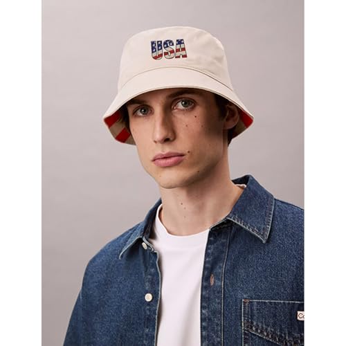 Bucket Hat for Men Women Funny Holiday Fishing Hat Cute Fisherman Cap - color: Flag01