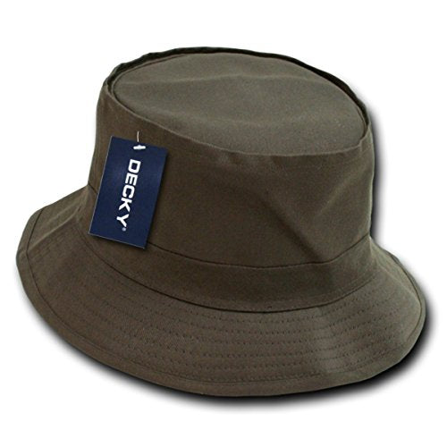 Decky Fisherman's Bucket Hat - color: Brown, size: Large-X-Large