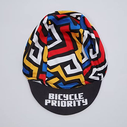 Man's Cycling Cap - Polyester Road Cycling Hat-Under Helmet - Cycling Helmet Liner Breathable&Sweat Uptake - color: Ccg