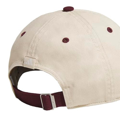 adidas Womens Saturday Cap Casual - Black - color: Crystal Linen Beige/Maroon/Off White/3
