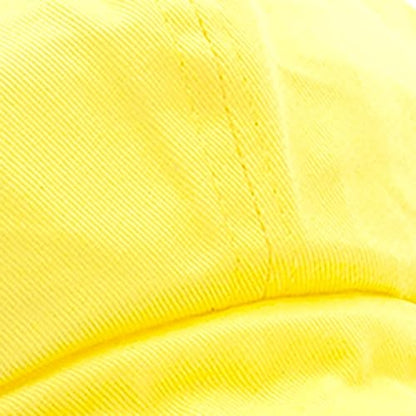 e4Hats.com Cotton Elastic Newsboy Cap - color: Yellow, size: Medium-Large