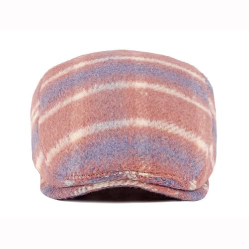 Idopy Men`s Classic Adjustable Ivy Irish Newsboy Golf Cap Hat - color: 451 Pink
