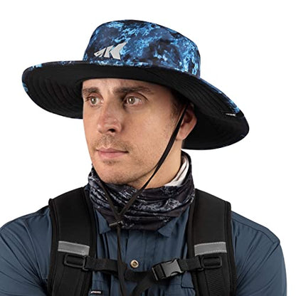 KastKing Sol Armis UPF 50 Boonie Hat for Sun Protection,Men Women - color: Calypso