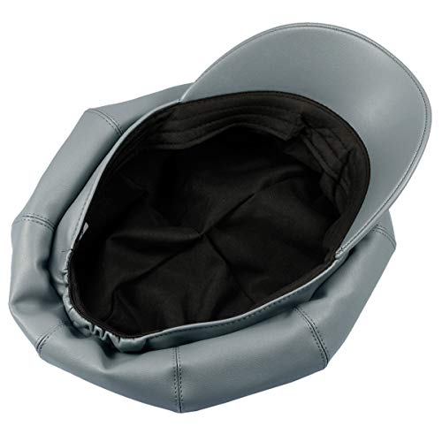 Sportmusies Polyester 8 Panels Newsboy Caps for Women - color: #05grey