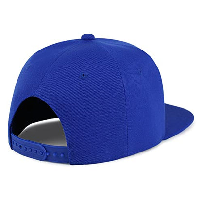 JPAK Drum Stick Hip-Hop Snapback Hat Embroidered Baseball Cap Drummer - color: 07. Blue