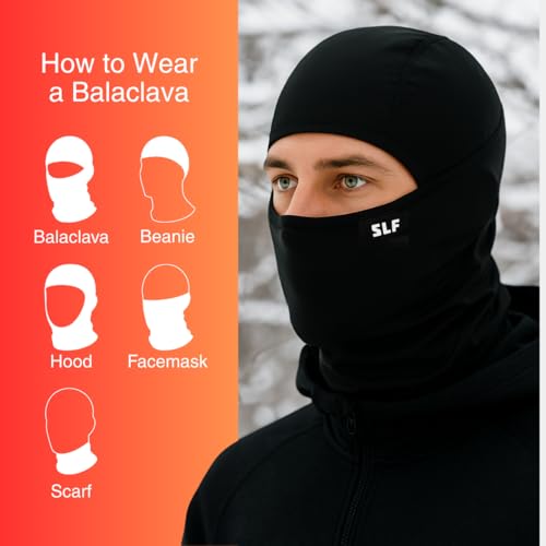 SLEEFS Thermal Fleece Balaclava - color: Black