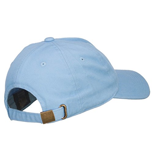 Nissi Unstructured Cotton Twill Washed Cap - color: Blue